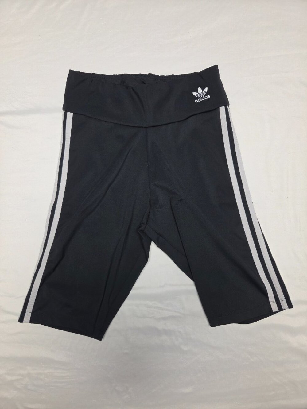 adidas Originals 3-Stripe Trefoil Bike Shorts Black Size Small